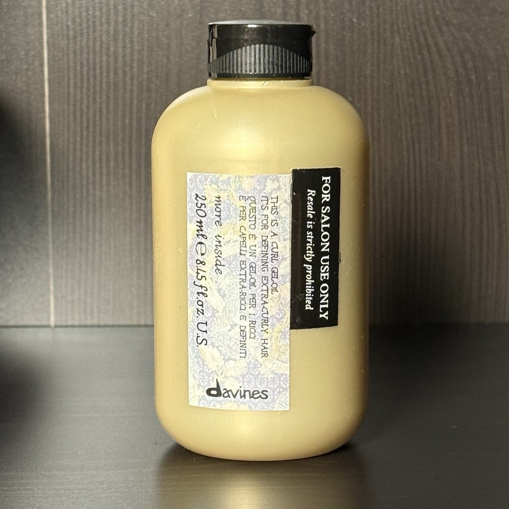 Davines MORE INSIDE Curl Gel Oil 250ml 8.45oz NEW